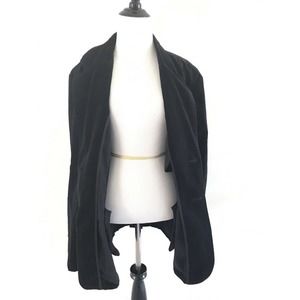 Positano | Mens Size XL Black Corduroy Sport Jacket Two Button Blazer Collar